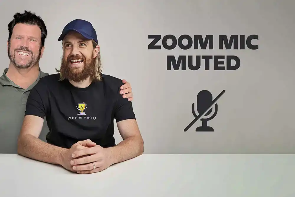 Zoom Muted Mic